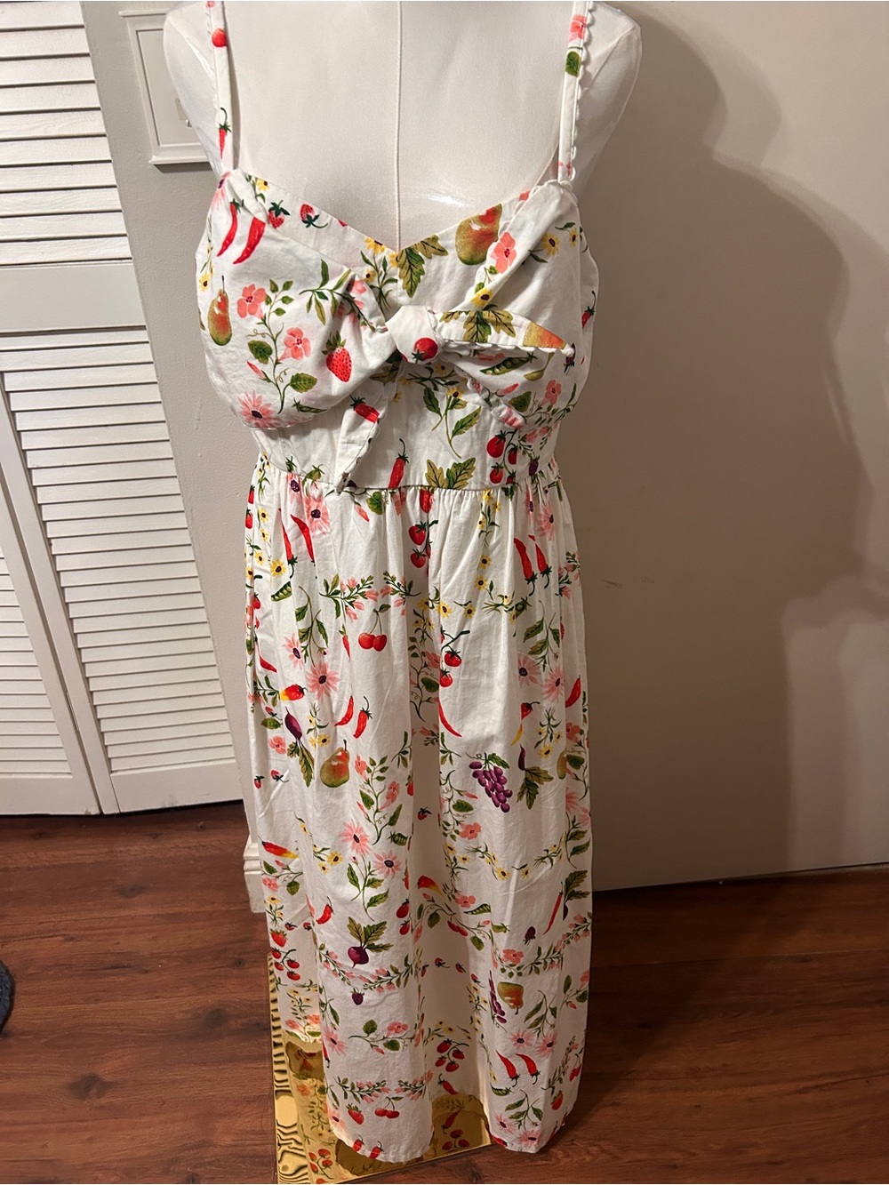 OLD NAVY Sz M MIDI summer dress NWT